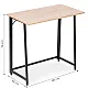 Salokāms brūngans datora galds 80x45 cm ModernHome