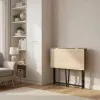 Salokāms brūngans datora galds 80x45 cm ModernHome