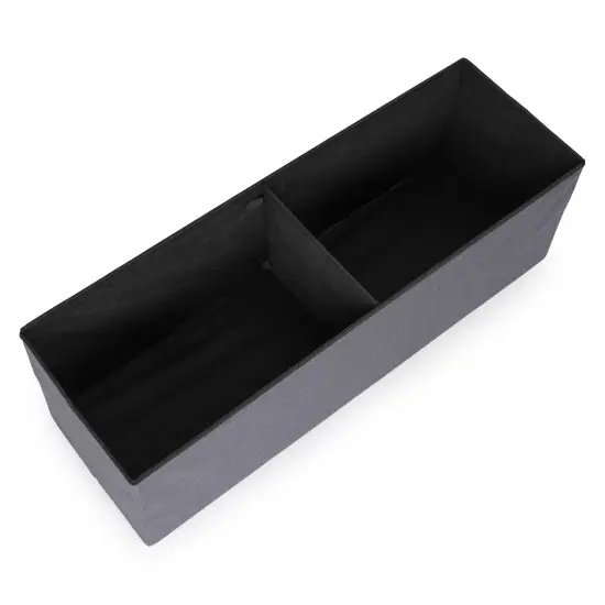 Gaiši pelēka glabāšanas kaste 111x38 cm