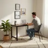 Datorgalds/skolas galds 120x60 cm tumši riekstu krāsā ModernHome