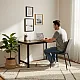 Datorgalds/skolas galds 120x60 cm tumši riekstu krāsā ModernHome