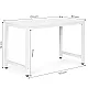 Balts datora/skolas galds 120x60 cm ModernHome
