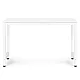 Balts datora/skolas galds 120x60 cm ModernHome
