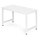 Balts datora/skolas galds 120x60 cm ModernHome
