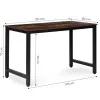 Tumši brūns datora/skolas galds 120x60 cm ModernHome