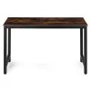 Tumši brūns datora/skolas galds 120x60 cm ModernHome