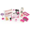 Ecotoys koka leļļu māja Leļļu un spēļu komplekti ECOTOYS