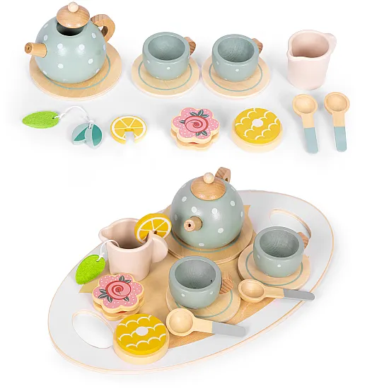 Medinis arbatos rinkinys 14 dalių ECOTOYS