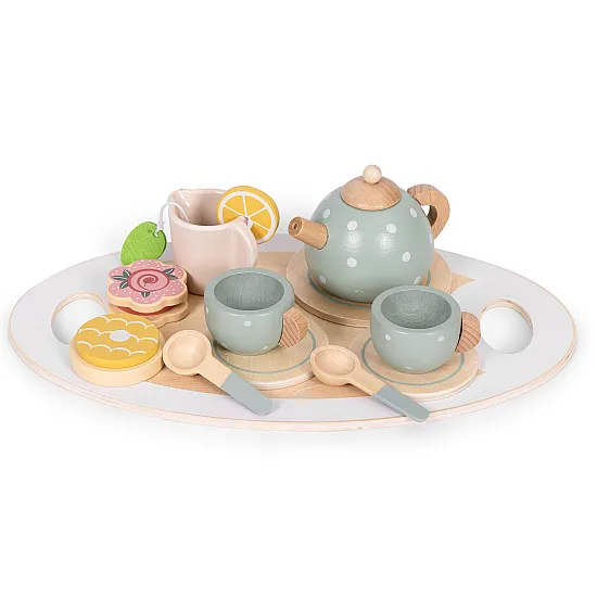 Medinis arbatos rinkinys 14 dalių ECOTOYS