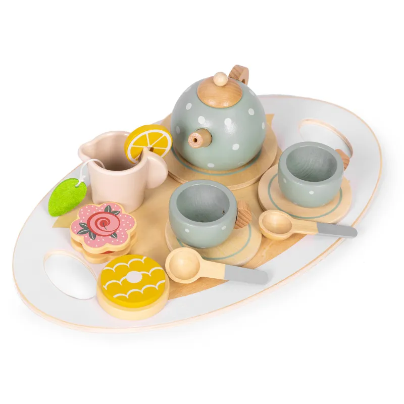 Koka tējas servīze, 14 daļas, ECOTOYS