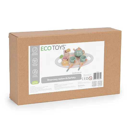 Medinis arbatos rinkinys 14 dalių ECOTOYS