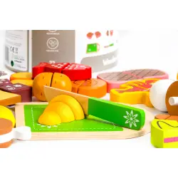 Koka griešanas rotaļlietas, 23 gab., „ECOTOYS“