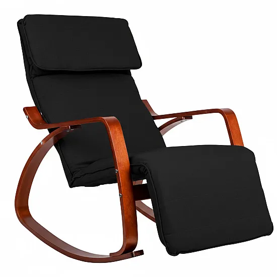 Rocking Chair/Armchair with Footrest by ModernHome