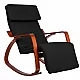 Rocking Chair/Armchair with Footrest by ModernHome