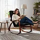 Rocking Chair/Armchair with Footrest by ModernHome