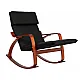 Rocking Chair/Armchair with Footrest by ModernHome