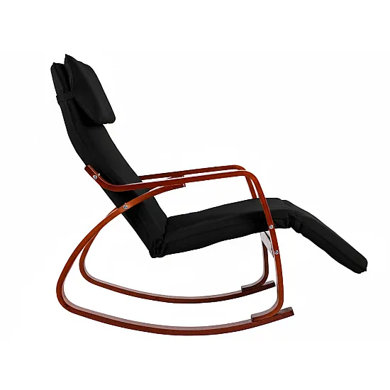 Rocking Chair/Armchair with Footrest by ModernHome