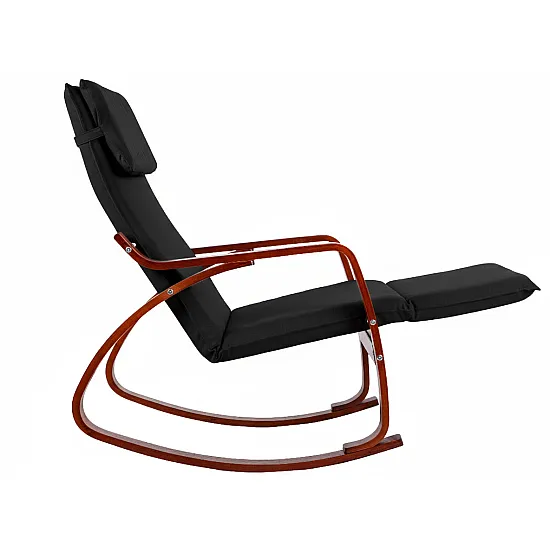 Rocking Chair/Armchair with Footrest by ModernHome