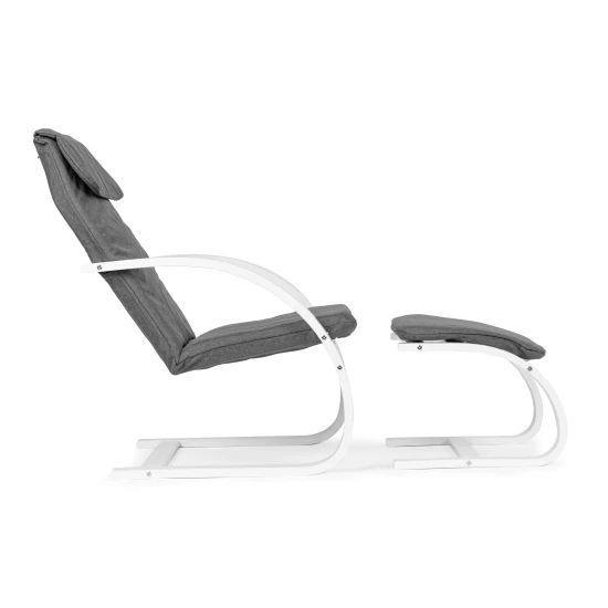 Somu šūpuļkrēsls ar kāju balstu — atpūtas gulta viesistabām ModernHome Krēsli un krēsli ModernHome