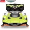 Zaļa tālvadības automašīna Aston Martin Valkyrie AMR PRO