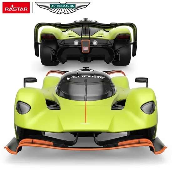 Aston Martin Valkyrie AMR PRO tālvadības pults vadāms zaļais auto