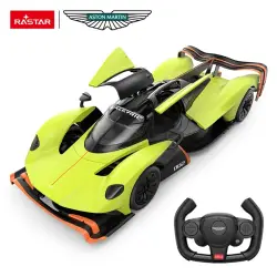 Aston Martin Valkyrie AMR PRO tālvadības pults vadāms zaļais auto