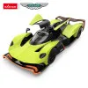 Zaļa tālvadības automašīna Aston Martin Valkyrie AMR PRO