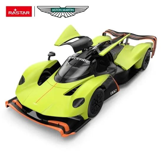 Aston Martin Valkyrie AMR PRO tālvadības pults vadāms zaļais auto