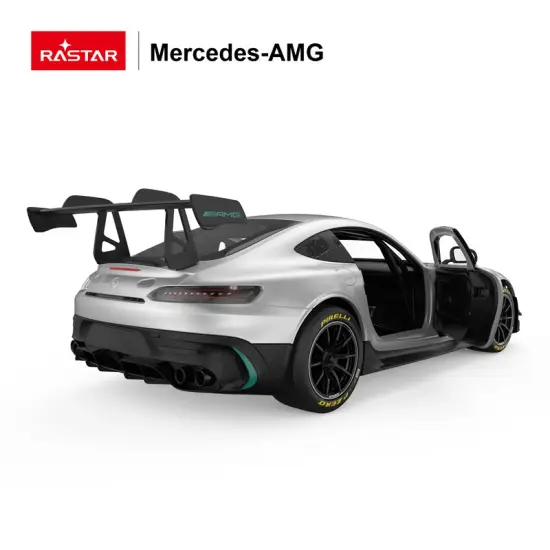 Mercedes AMG GT2 tālvadības pults vadāms pelēks auto