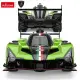Lamborghini SC63 LMDH tālvadības pults vadāms zaļais auto