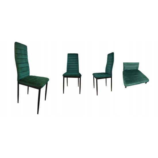 Zaļo 4 krēslu komplekts Krēsli un krēsli MEBELKI24