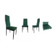 Zaļo 4 krēslu komplekts Krēsli un krēsli MEBELKI24