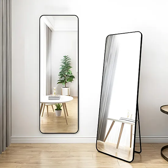 Liels brīvi stāvošs spogulis ar iespēju piekārt 159 cm ModernHome