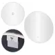 Apaļš LED vannas istabas spogulis 60 cm ar 3 gaismas krāsām ModernHome