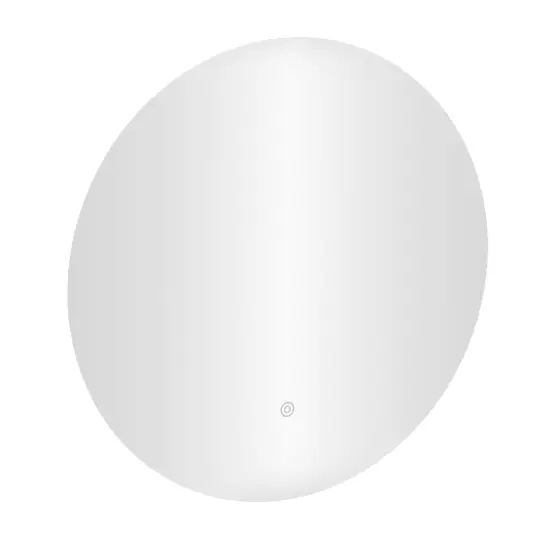 Apaļš LED vannas istabas spogulis 80 cm ar 3 gaismas krāsām ModernHome