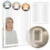 LED vannas istabas spogulis 50 x 70 cm ar 3 gaismas krāsām ModernHome