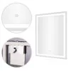 LED vannas istabas spogulis 50 x 70 cm ar 3 gaismas krāsām ModernHome