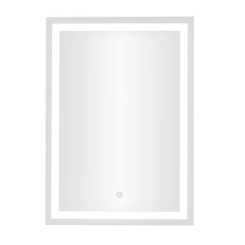 LED vannas istabas spogulis 50 x 70 cm ar 3 gaismas krāsām ModernHome