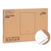LED vannas istabas spogulis 50 x 70 cm ar 3 gaismas krāsām ModernHome