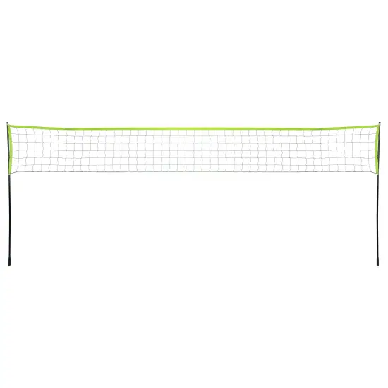 Volejbola un badmintona tīkls 600 x 240 cm salokāms MOVEPRO