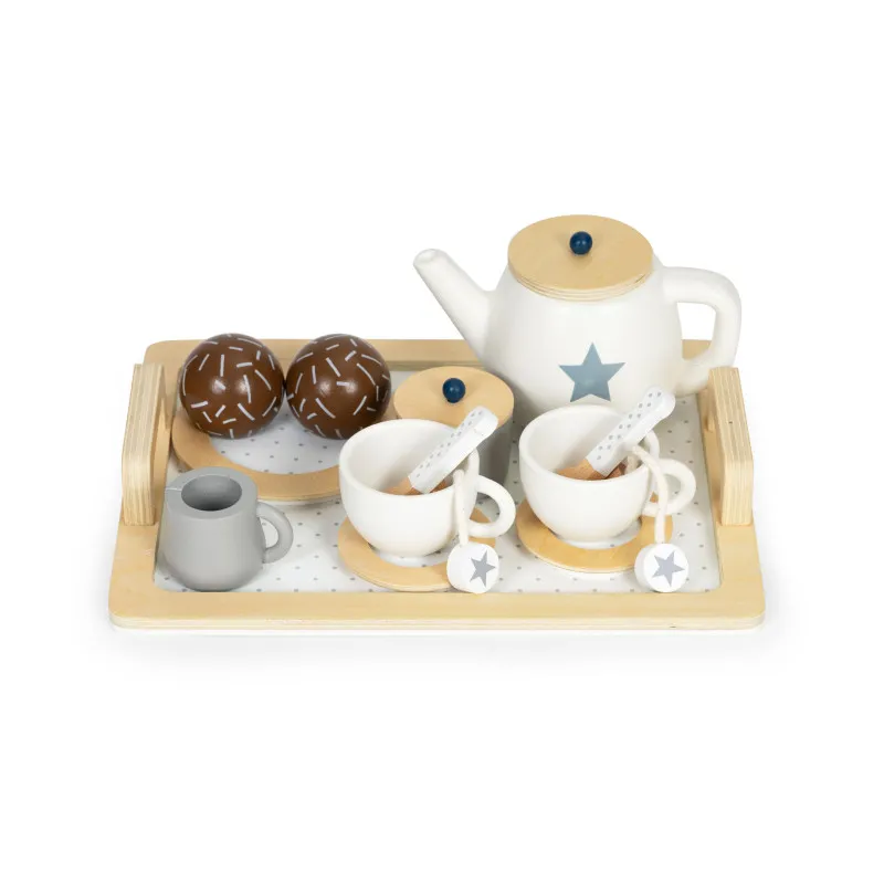 Koka tējas piederumu komplekts 17 gab ECOTOYS