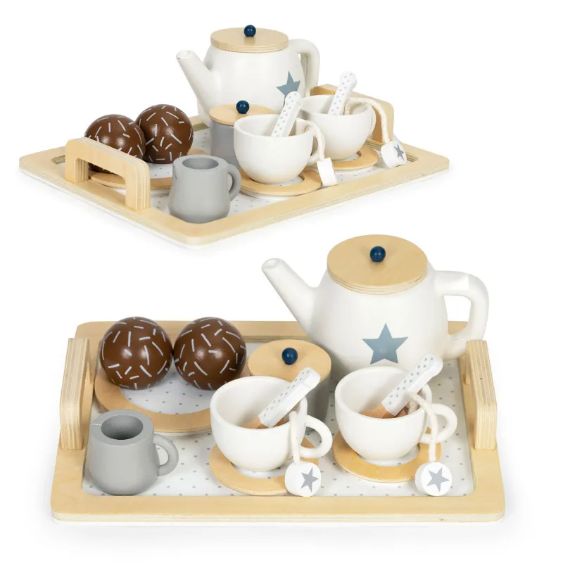 Koka tējas piederumu komplekts 17 gab ECOTOYS