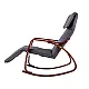 Rocking Chair/Armchair with Footrest by ModernHome