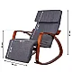 Rocking Chair/Armchair with Footrest by ModernHome