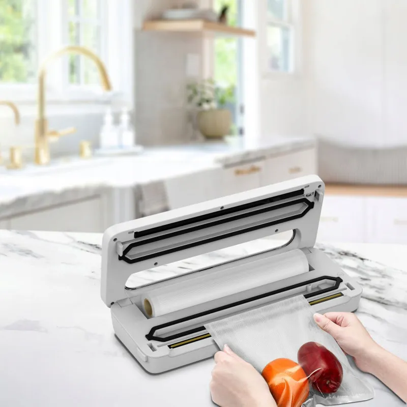 Balts pārtikas vakuumpakotājs, 120 W Elektronika un sadzīves tehnika WEBBER