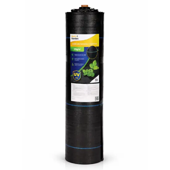 Melns nezāļu apkarošanas agrotīkls 135 g/m² 0,8×100 m MultiGarden