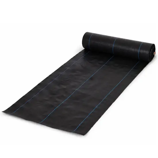 Melns nezāļu apkarošanas agrotīkls 135 g/m² 0,8×100 m MultiGarden