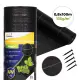 Melns nezāļu apkarošanas agrotīkls 135 g/m² 0,8×100 m MultiGarden