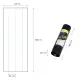 Melns nezāļu apkarošanas agrotīkls 135 g/m² 0,8×100 m MultiGarden