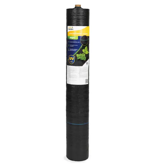 Melns nezāļu apkarošanas agrotīkls 150 g/m² 1,6×20 m MultiGarden